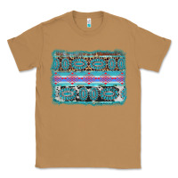 Toasted Coconut turquoise gemstone background Classic Tee - AdoDesignShop