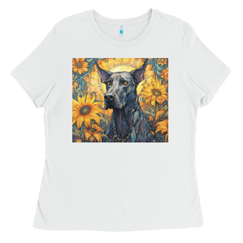 Great Dane Ladies Tee by Unal Design | Teevron
