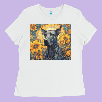 Great Dane Ladies Tee Designed By Unal Design