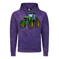 Cloud Purple farm tractor Vintage Hoodie - AdoDesignShop