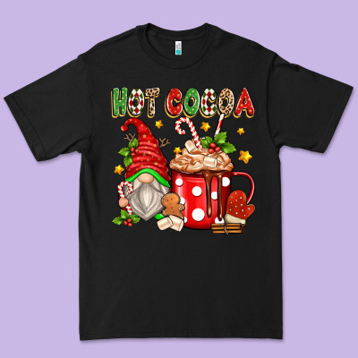 Premium Tee hot cocoa gnome