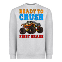Heather Grey ready to crush first grade Heavyweight Sweatshirt - Artiststas