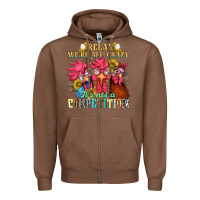 Chestnut relax were all crazy its not a competition nca Zipper Hoodie - NancyCooperArtShop