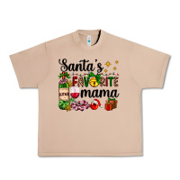 Santa's Favorite Mama Urban Heavy Tee | Teevron