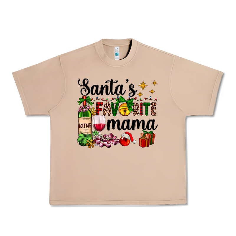 Santa's Favorite Mama Urban Heavy Tee by AdoDesignShop | Teevron
