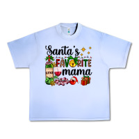 Grape Ice santa's favorite mama Urban Heavy Tee - AdoDesignShop