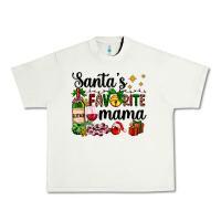 Pistachio santa's favorite mama Urban Heavy Tee - AdoDesignShop