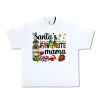 White santa's favorite mama Urban Heavy Tee - AdoDesignShop