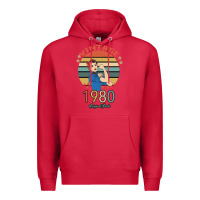 Cardinal Vintage 1980 Original Parts Women 40th Birthday Premium Hoodie - Bettercallsaul