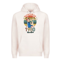 Pale Pink Vintage 1980 Original Parts Women 40th Birthday Premium Hoodie - Bettercallsaul