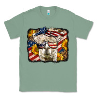 Sage Western 4th Of July Lama Background Classic Tee - LillyAllenDesigns
