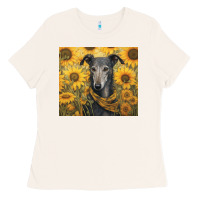 Bone greyhound Ladies Tee - Unal Design