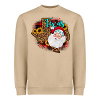 Mushroom santa texas map Heavyweight Sweatshirt - JahusDesignShop