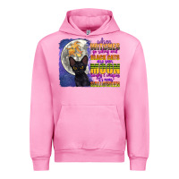 Fuchsia Pink when witches go riding Urban Hoodie - CowGirlArtShop