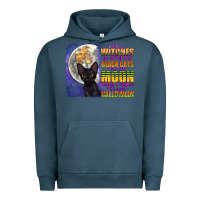 Pigment Midnight Navy when witches go riding Urban Hoodie - CowGirlArtShop