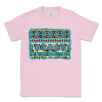 Bubblegum Pink turquoise gemstone background Classic Tee - AdoDesignShop
