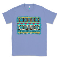 Colony Blue turquoise gemstone background Classic Tee - AdoDesignShop