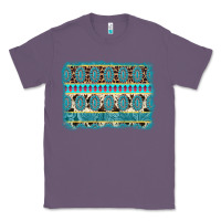 Lavender turquoise gemstone background Classic Tee - AdoDesignShop
