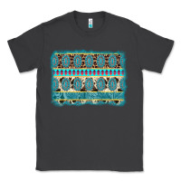Smoke turquoise gemstone background Classic Tee - AdoDesignShop
