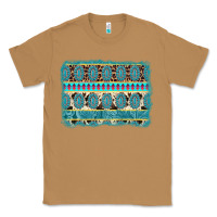Toasted Coconut turquoise gemstone background Classic Tee - AdoDesignShop