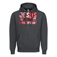 Smoke jesus is my valentine Zipper Hoodie - MaliasSmallBusiness
