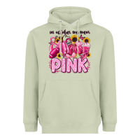 Matcha in october we wear pink football Heavyweight Hoodie - LillyAllenDesigns