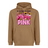 Toasted Coconut in october we wear pink football Heavyweight Hoodie - LillyAllenDesigns