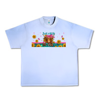 Grape Ice just a little moody long haired cow Urban Heavy Tee - Jasminsmagicworld