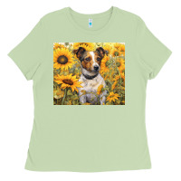 Matcha jack russel terrier Ladies Tee - Unal Design