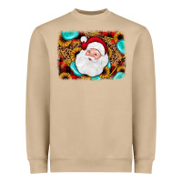Mushroom santa background Heavyweight Sweatshirt - JahusDesignShop