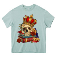 Arona Skull With Crown Heavy Core Tee - RanaPortraitStore