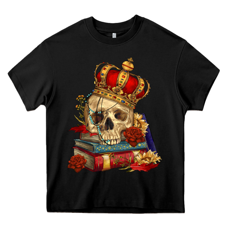 Skull With Crown Heavy Core Tee by RanaPortraitStore | Teevron