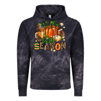 Cloud Black fall and american football tis the season Vintage Hoodie - AdoDesignShop
