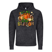Vintage Black fall and american football tis the season Vintage Hoodie - AdoDesignShop