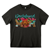 Asphalt dachshund mom Heavy Core Tee - Artiststas