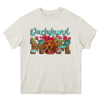 Dachshund Mom Heavy Core Tee | Teevron