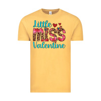 Vintage Mustard little miss valentine Vintage Tee - JahusDesignShop