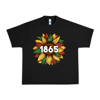 Black juneteenth 1865 sunflower Urban Heavy Tee - Artiststas