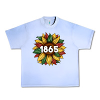 Grape Ice juneteenth 1865 sunflower Urban Heavy Tee - Artiststas