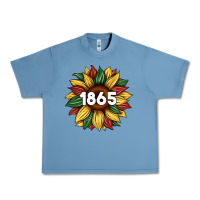 Pebble Blue juneteenth 1865 sunflower Urban Heavy Tee - Artiststas