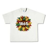 Pistachio juneteenth 1865 sunflower Urban Heavy Tee - Artiststas