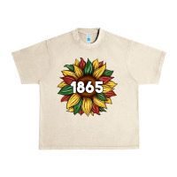 Sandshell juneteenth 1865 sunflower Urban Heavy Tee - Artiststas