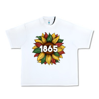 White juneteenth 1865 sunflower Urban Heavy Tee - Artiststas