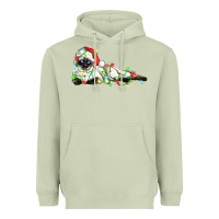 Matcha christmas siamese cat Heavyweight Hoodie - LillyAllenDesigns