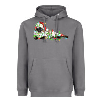 Storm christmas siamese cat Heavyweight Hoodie - LillyAllenDesigns