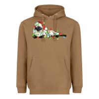 Toasted Coconut christmas siamese cat Heavyweight Hoodie - LillyAllenDesigns