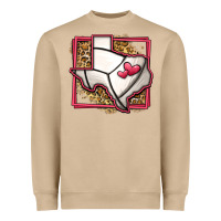 Mushroom leopard volleyball texas map Heavyweight Sweatshirt - Jasminsmagicworld