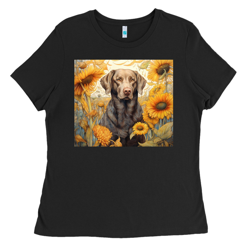 Labrador Retriever Ladies Tee by Unal Design | Teevron