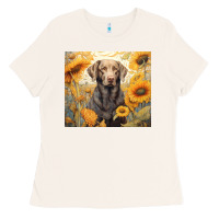 Bone labrador retriever Ladies Tee - Unal Design