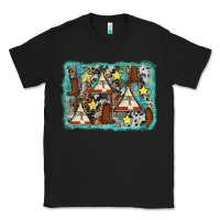 Black tribe tent western background Classic Tee - AdoDesignShop
